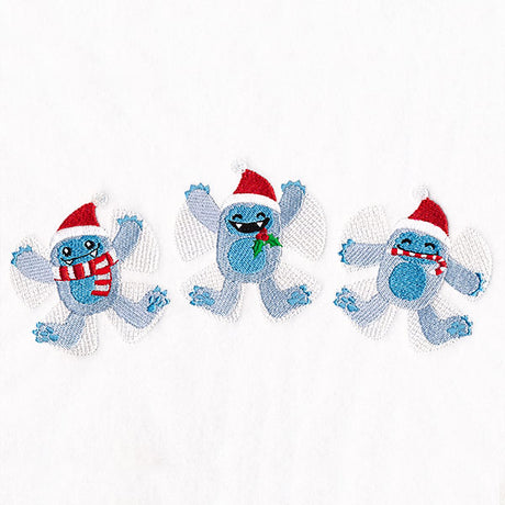 Yeti Snow Angels Border