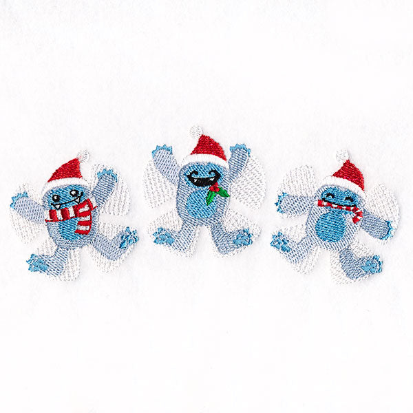 Yeti Snow Angels Border