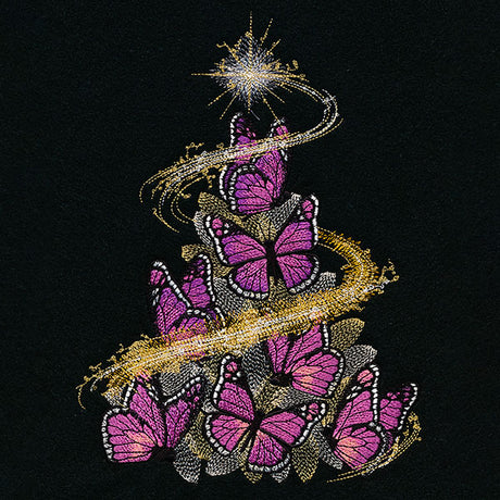Butterfly Christmas Tree