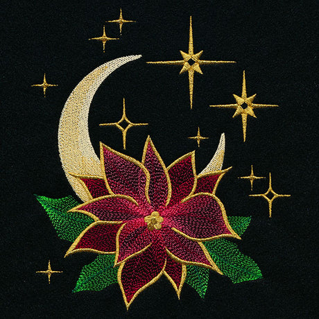 Yuletide Moon Poinsettia