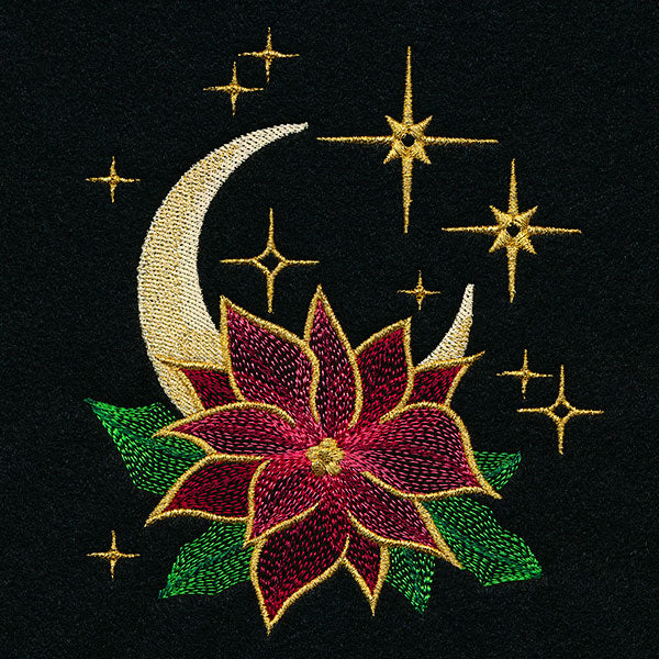 Yuletide Moon Poinsettia