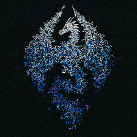 Snowflakes & Winter Dragon
