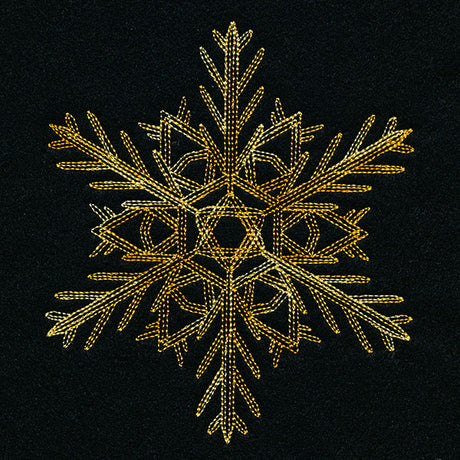 Elements of Winter Snowflake 1