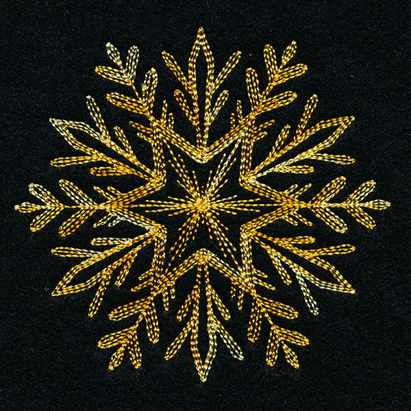 Elements of Winter Snowflake 2