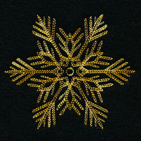 Elements of Winter Snowflake 3