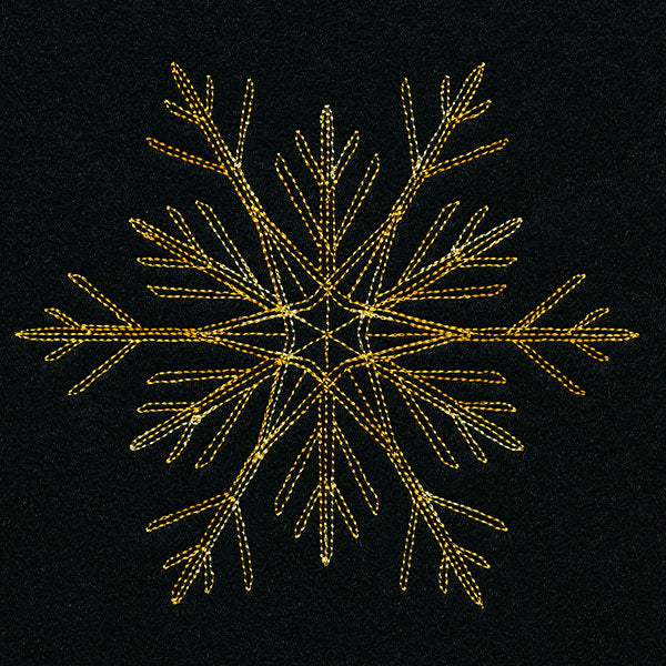 Elements of Winter Snowflake 4