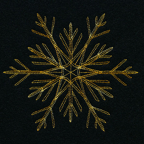 Elements of Winter Snowflake 4
