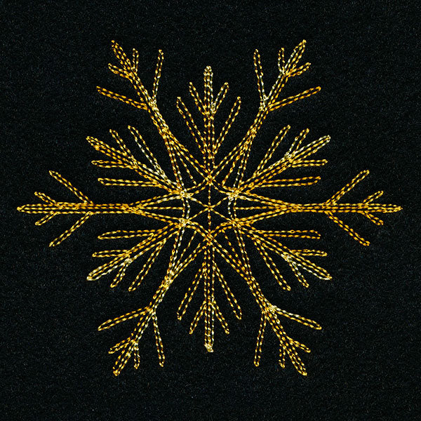 Elements of Winter Snowflake 4