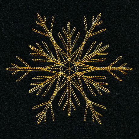 Elements of Winter Snowflake 4