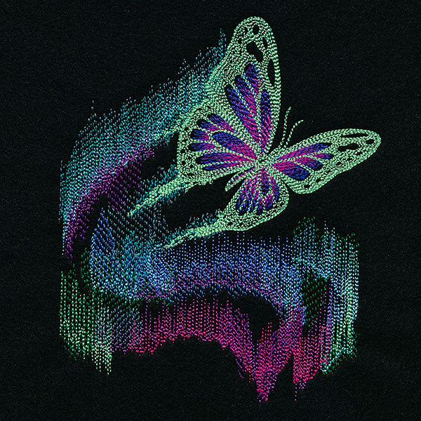 Aurora Borealis Butterfly Feature