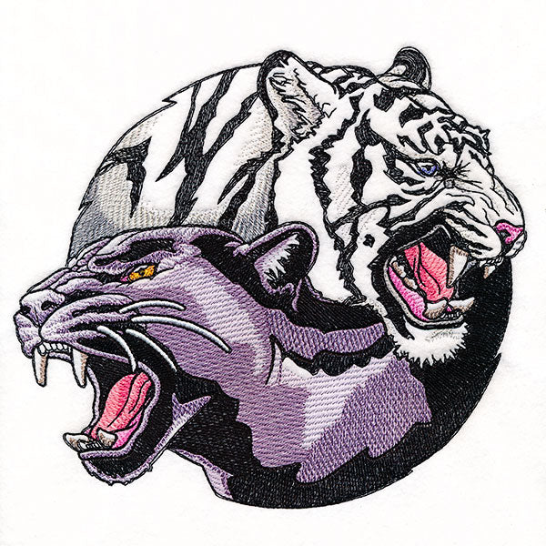 Yin Yang Tiger & Panther