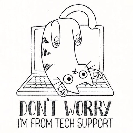 I'm From Tech Support Cat