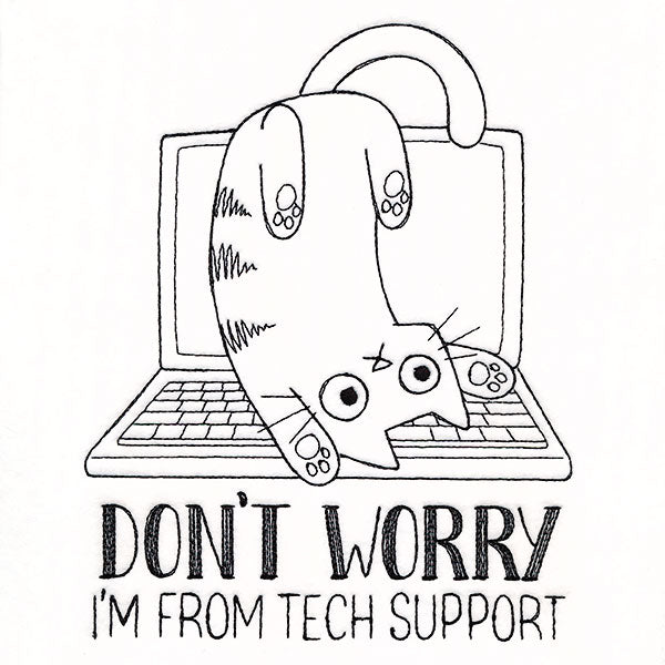 I'm From Tech Support Cat