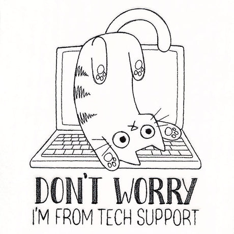 I'm From Tech Support Cat