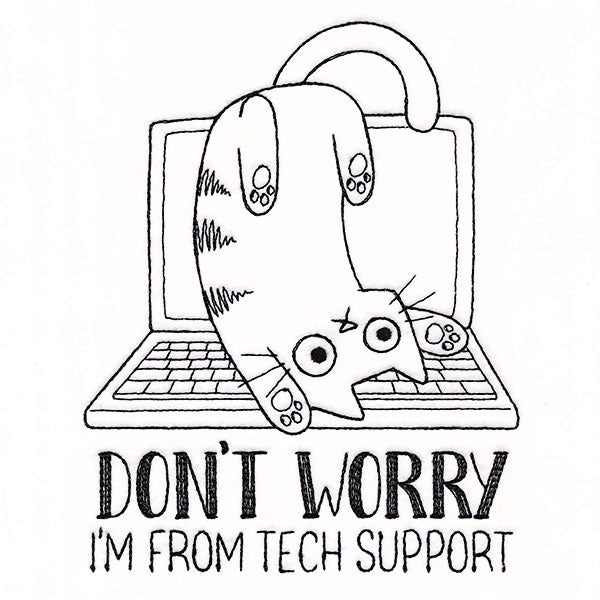I'm From Tech Support Cat