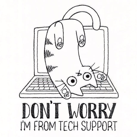 I'm From Tech Support Cat