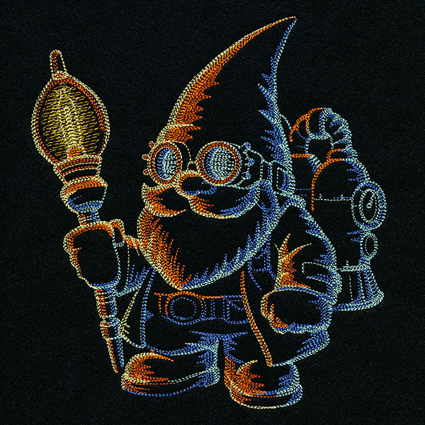 Glowing Steampunk Gnome