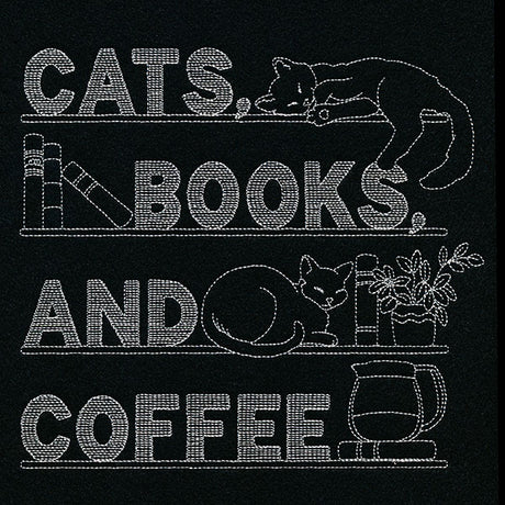 Cats Books and Coffee