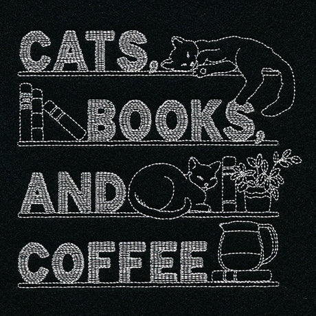 Cats Books and Coffee