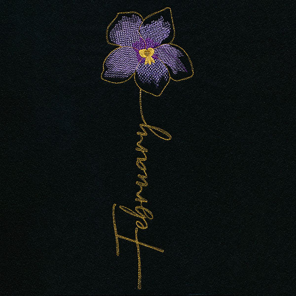 February Birth Flower - Violet