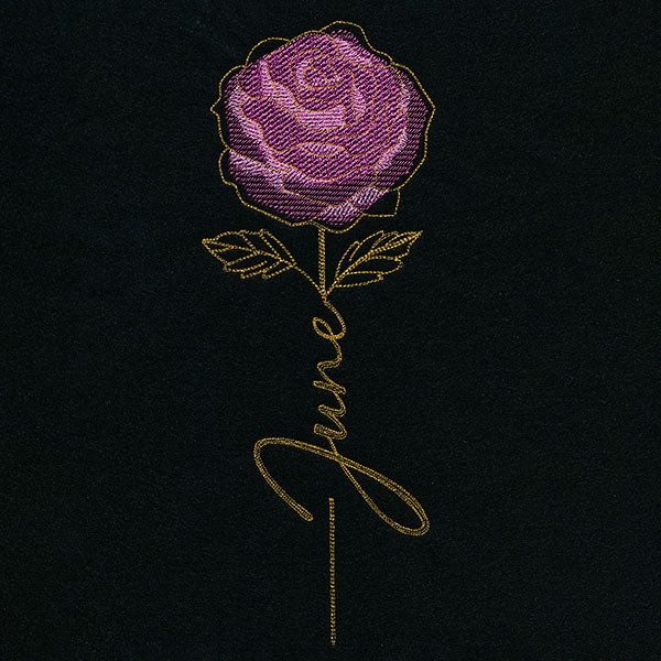 June Birth Flower - Rose