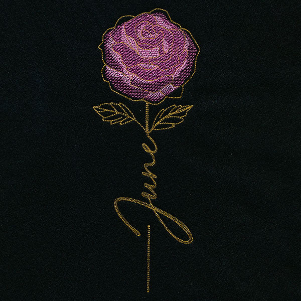 June Birth Flower - Rose