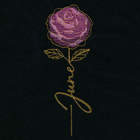 June Birth Flower - Rose