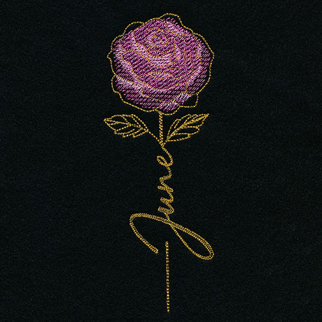 June Birth Flower - Rose