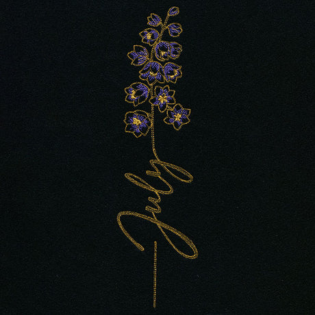 July Birth Flower - Larkspur