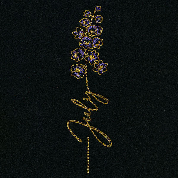 July Birth Flower - Larkspur