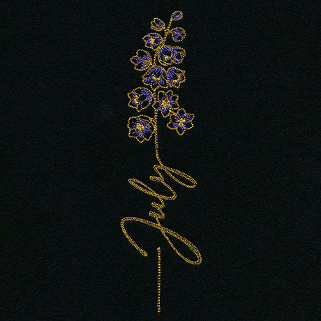 July Birth Flower - Larkspur