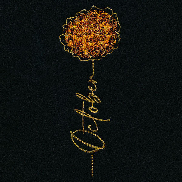 October Birth Flower - Marigold