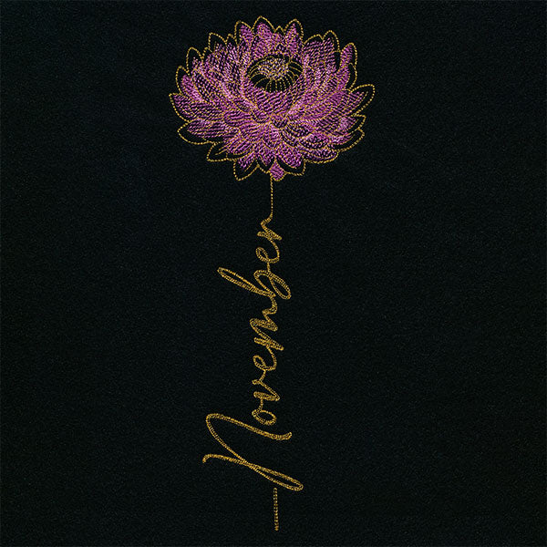 November Birth Flower - Chrysanthemum