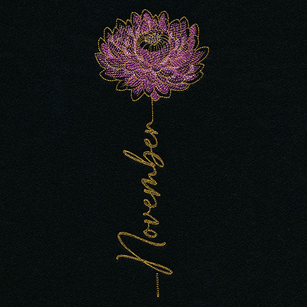 November Birth Flower - Chrysanthemum