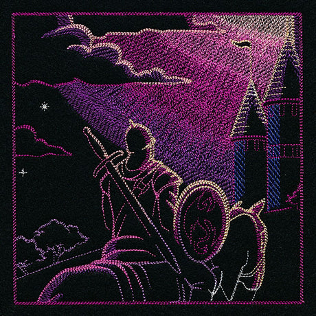 Fairytale Castle Scene Panel 3