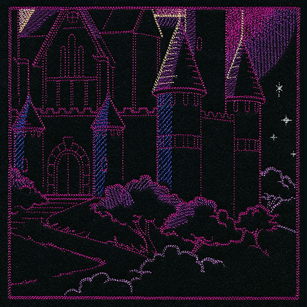 Fairytale Castle Scene Panel 4