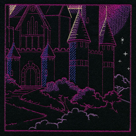 Fairytale Castle Scene Panel 4