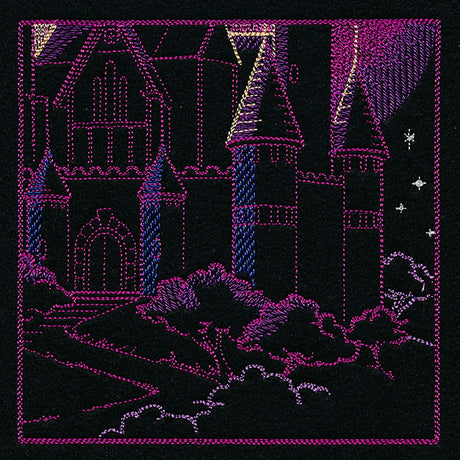 Fairytale Castle Scene Panel 4