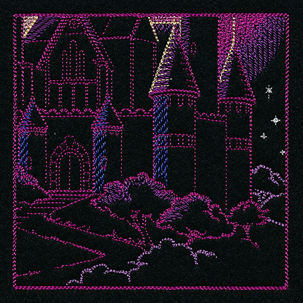 Fairytale Castle Scene Panel 4