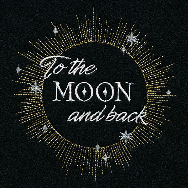 To the Moon and Back Solar Circle