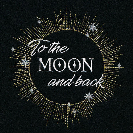 To the Moon and Back Solar Circle