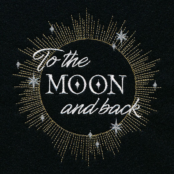 To the Moon and Back Solar Circle