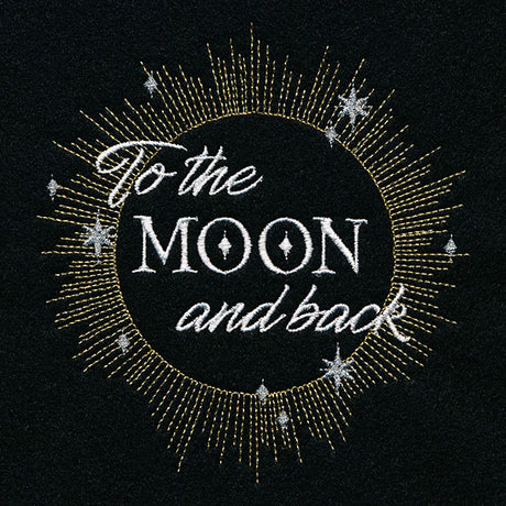 To the Moon and Back Solar Circle