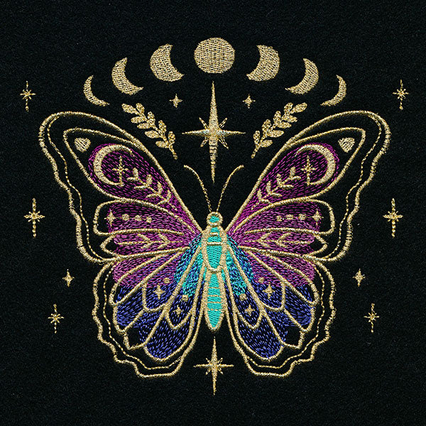 Moon Phases Butterfly