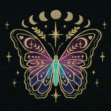 Moon Phases Butterfly