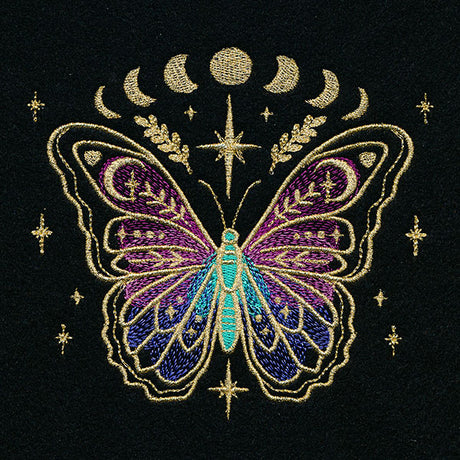 Moon Phases Butterfly