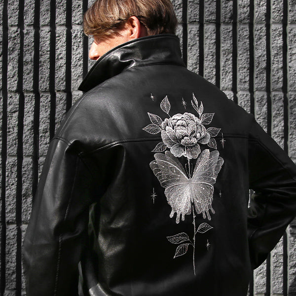 Gilded Butterfly & Rose Feature