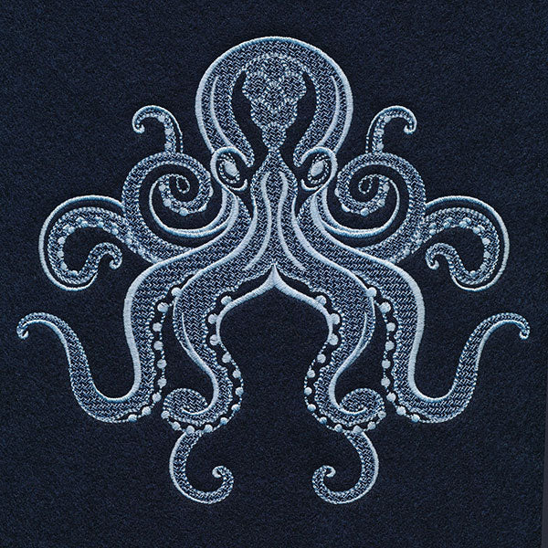 Wild & Free Octopus (Embossed)