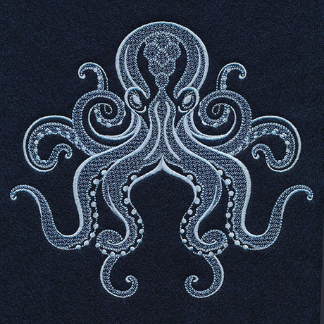 Wild & Free Octopus (Embossed)