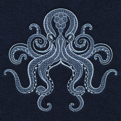 Wild & Free Octopus (Embossed)